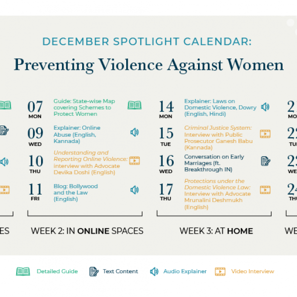 December 2020 Spotlight: Preventing Violence Against Women