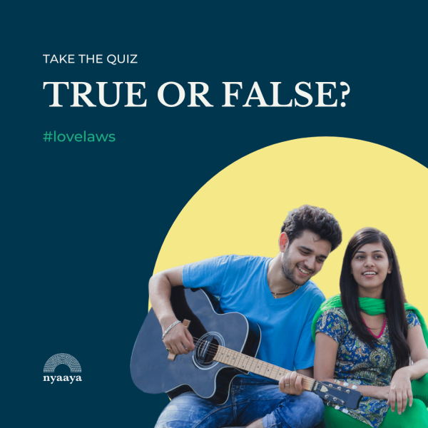 True or False? Marriage Laws Edition